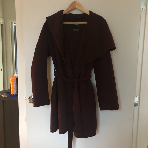 TAHARI Wool Wrap Coat - Picture 2 of 6